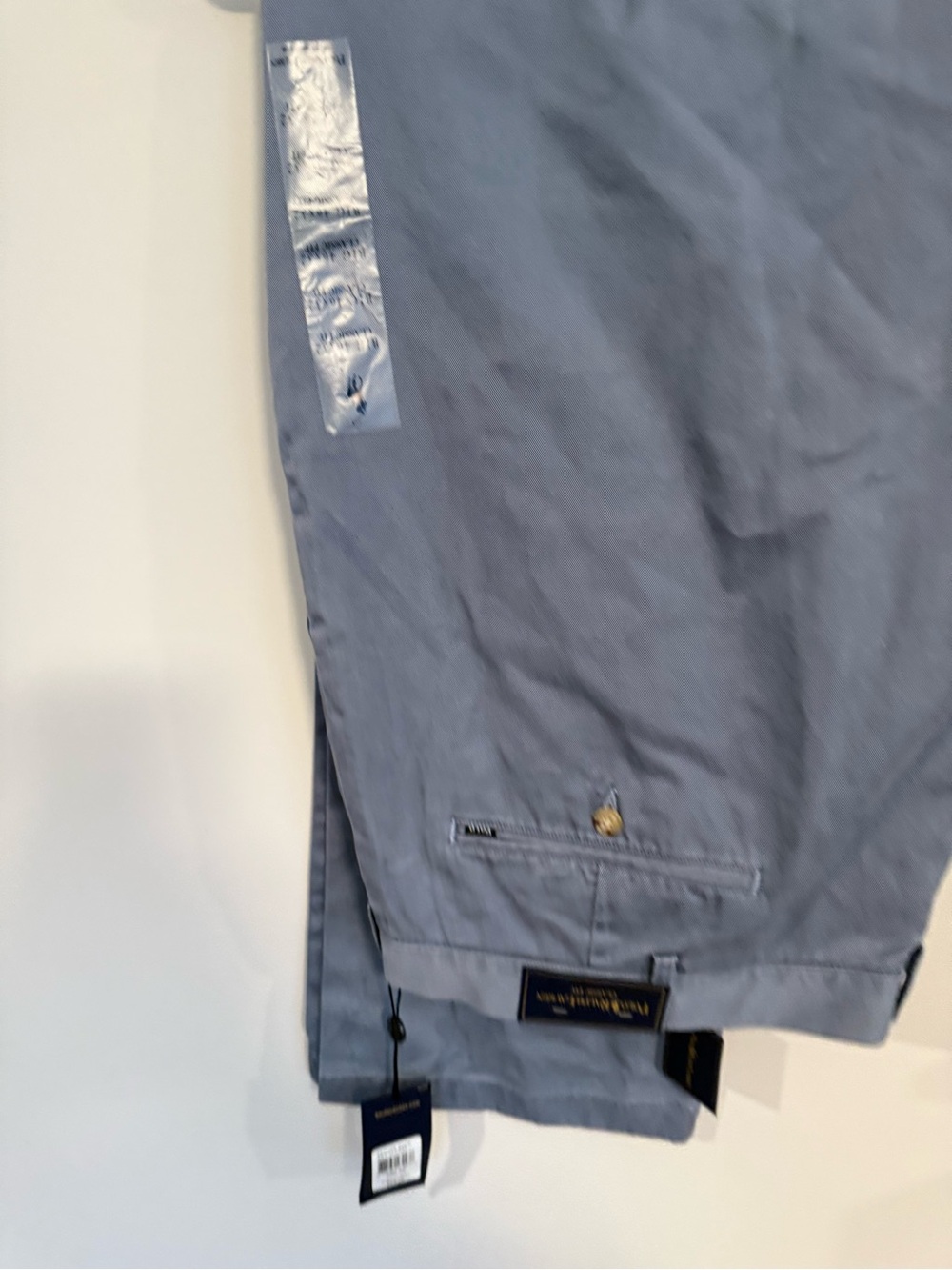 NWT Polo Ralph Lauren Light Blue Men’s Chino Straight Leg Pants 46x32